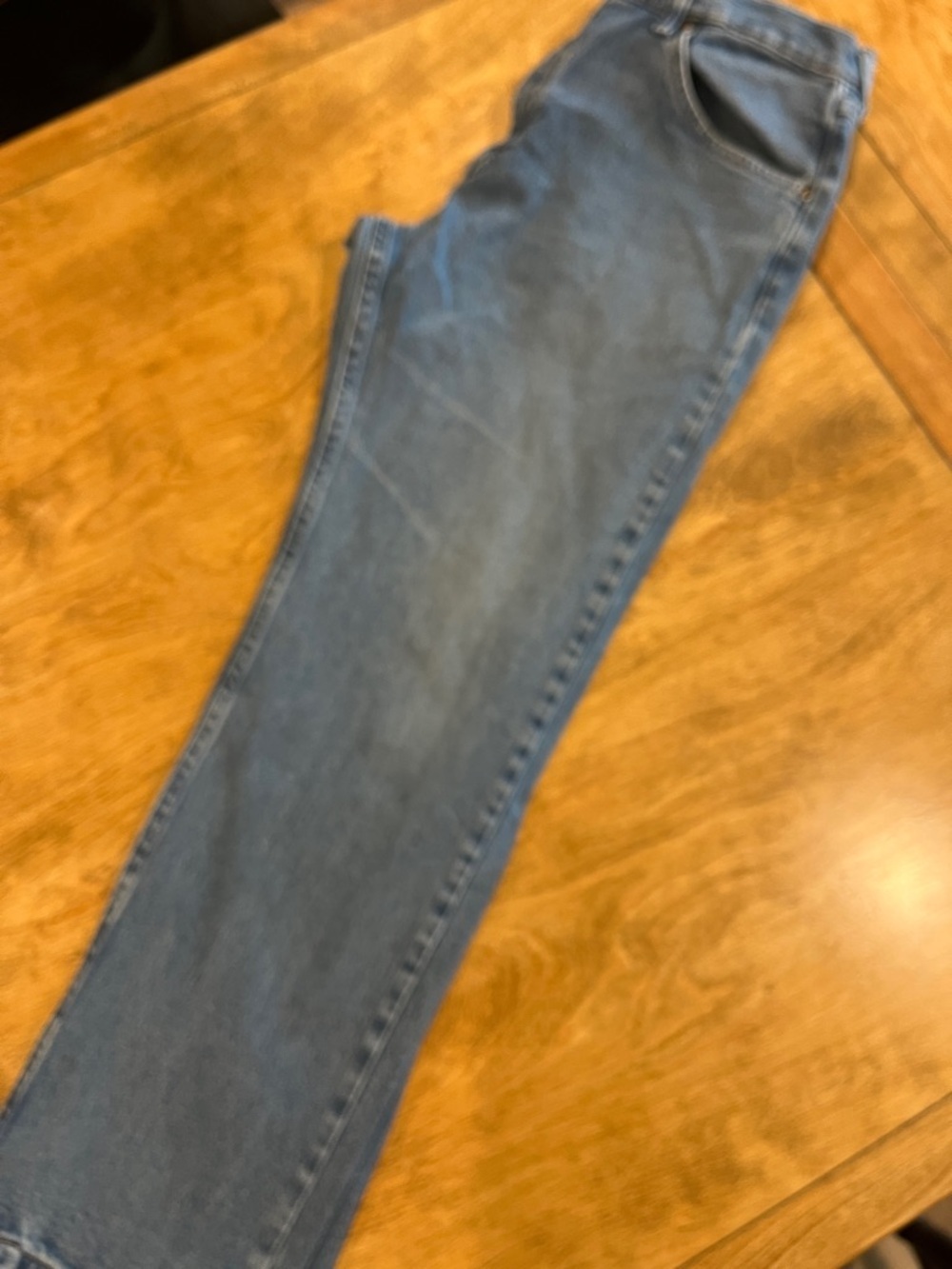 Wrangler light wash Jean